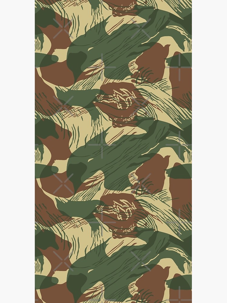 Rhodesian Brushstroke Camouflage v2b Duffle bag