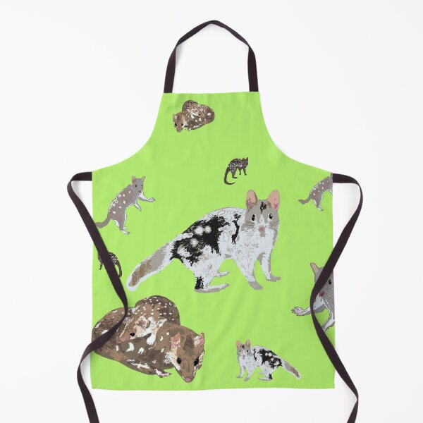 Item preview, The Eastern Quoll (Dasyurus viverrinus) on lime designed and sold by ChrissyWild.