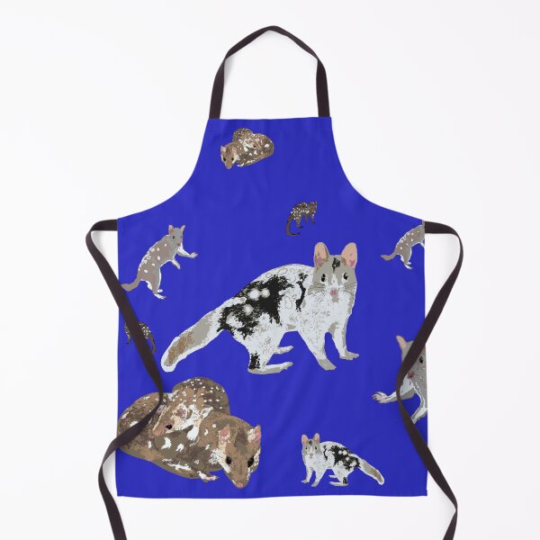 Item preview, The Eastern Quoll (Dasyurus viverrinus) on midnight blue designed and sold by ChrissyWild.