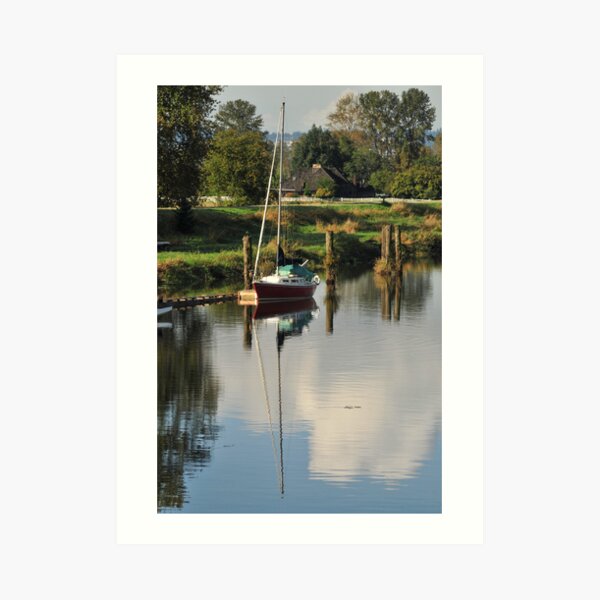 Peaceful River Art Print