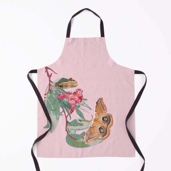 Item preview, Emperor Gum Moth (Opodiphthera eucalypti) on pink designed and sold by ChrissyWild.