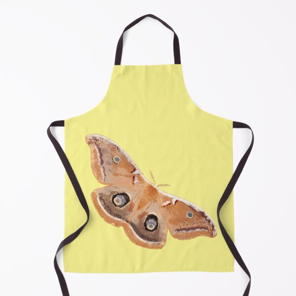 Item preview, Emperor Gum Moth (Opodiphthera eucalypti) large on Lemon designed and sold by ChrissyWild.