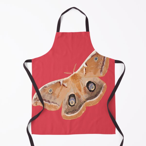 Item preview, Emperor Gum Moth (Opodiphthera eucalypti) large on Coral designed and sold by ChrissyWild.