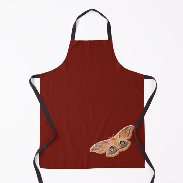 Item preview, Emperor Gum Moth (Opodiphthera eucalypti) small on red ochre designed and sold by ChrissyWild.