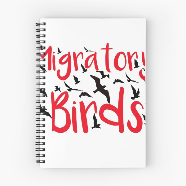 Item preview, migratory birds Migration des oiseaux designed and sold by silverass.