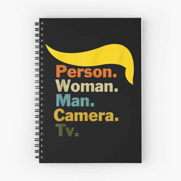 Item preview, Person Woman Man Camera Tv Cognitive Test Trump Words  designed and sold by sophiewall511.