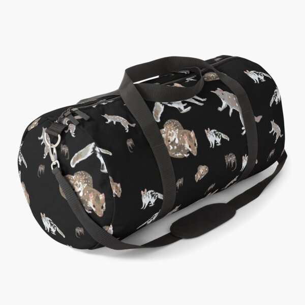 Item preview, The Eastern Quoll (Dasyurus viverrinus) on black designed and sold by ChrissyWild.