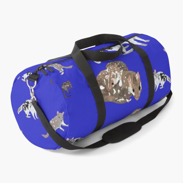Item preview, The Eastern Quoll (Dasyurus viverrinus) on midnight blue designed and sold by ChrissyWild.