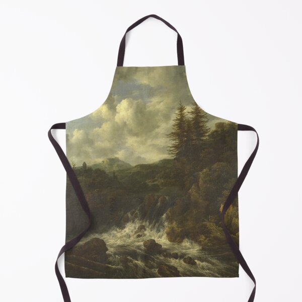 Item preview, Jacob Van Ruisdael - A Landscape With A Waterfall And A Castle On A Hill designed and sold by artcenter.