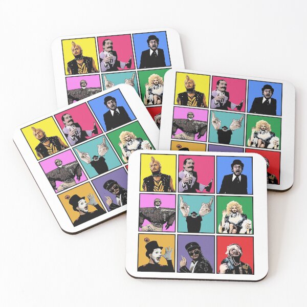 Item preview, Kenny Everett Characters Pop Art designed and sold by markstones.