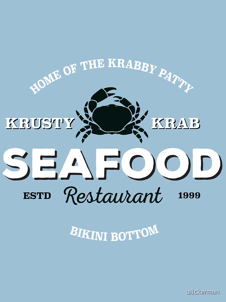 Krusty Krab T Shirt By W1ckerman Redbubble   Raf,750x1000,075,t,9ec0d5 0d26d5c715.u4 