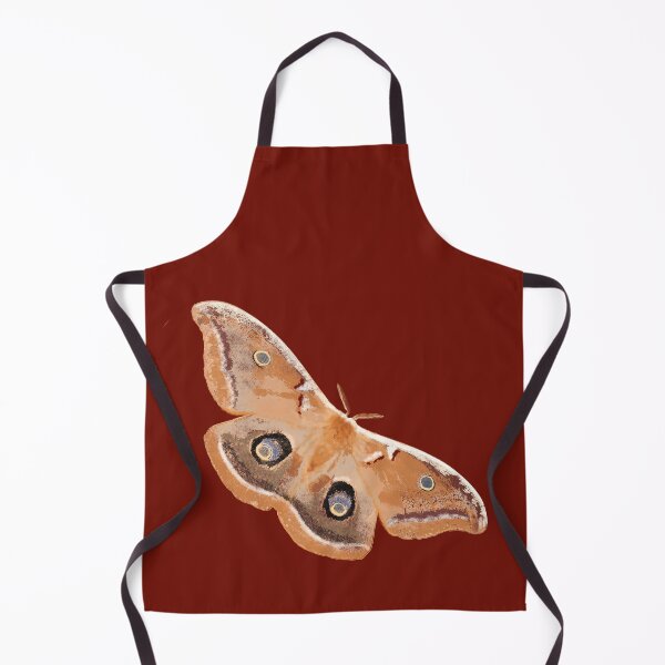 Item preview, Emperor Gum Moth (Opodiphthera eucalypti) on Red Ochre designed and sold by ChrissyWild.