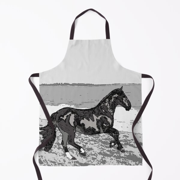 Item preview, Caballo chileno (Equus ferus caballus) on the beach designed and sold by ChrissyWild.