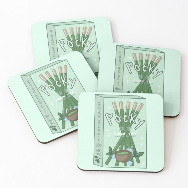 Item preview, Matcha pocky sticks designed and sold by gummieturtle.