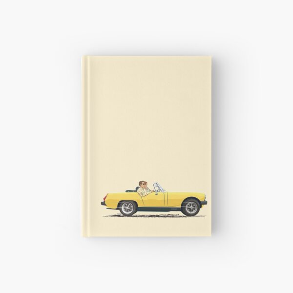 Inca Yellow coloured Midget Mk3 with rubber bumpers Hardcover Journal