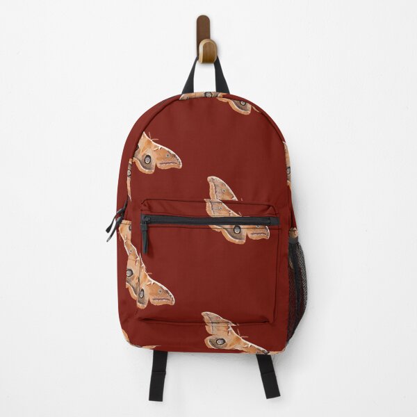 Item preview, Emperor Gum Moth (Opodiphthera eucalypti) on Red Ochre designed and sold by ChrissyWild.