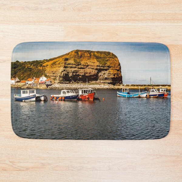 Item preview, Staithes at high tide designed and sold by grumpykeith.