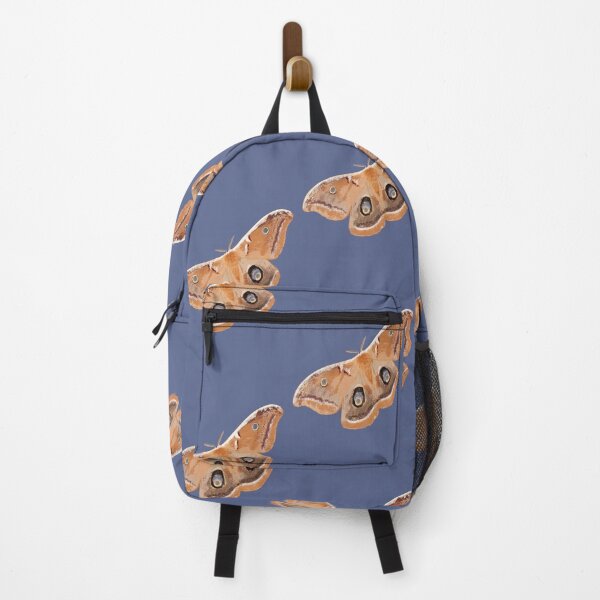 Item preview, Emperor Gum Moth (Opodiphthera eucalypti) Tiled on Blue designed and sold by ChrissyWild.