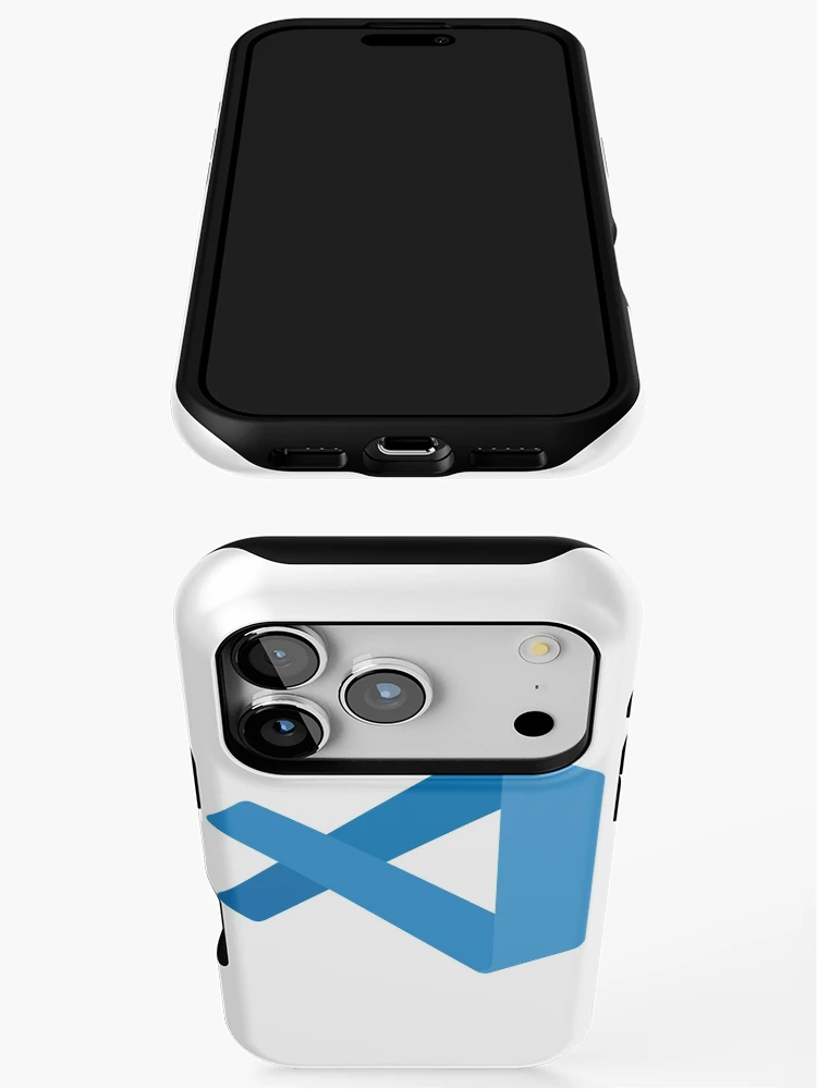 Thumbnail 3 of 4, iPhone Case, visual studio code programming IDE designed and sold by developerfriday.