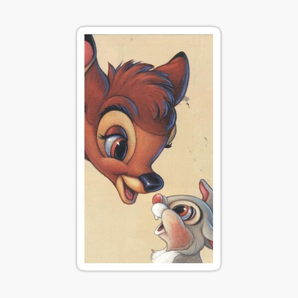empireposter Autocollant Disney Bambi - Disney Decosticker 50 x 70 cm - 17  pièces - Un manuel d'instructions est inclus (français non garanti).