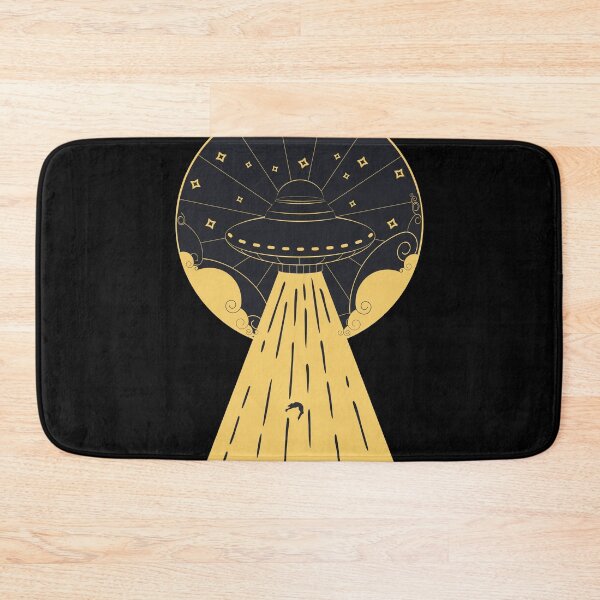 Item preview, Retro design of flying ufo ship designed and sold by AnnArtshock.