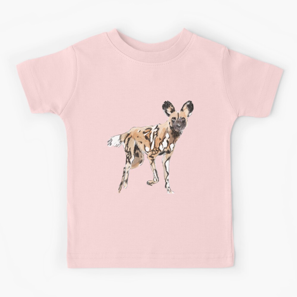 Kids T-shirts “Color Dog” with Textile Markers on