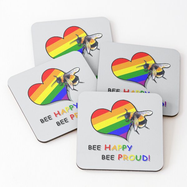 Item preview, Bee Happy, Bee Proud. designed and sold by AndrewAlanArt.
