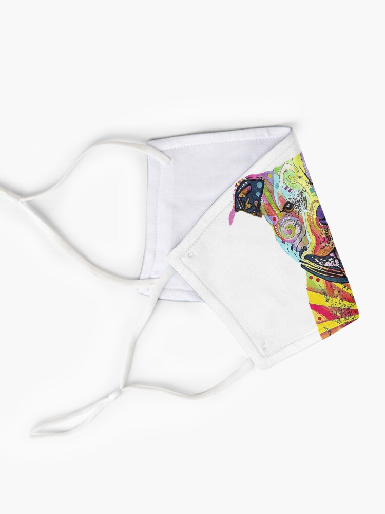 Alternate view of PitBull T-Shirts Colourful Pit Bulls T-Shirt Mask
