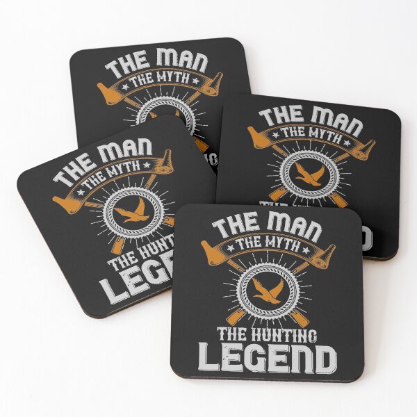 Item preview, The Man The Myth The Hunting Legend designed and sold by GoodVibeDesign.
