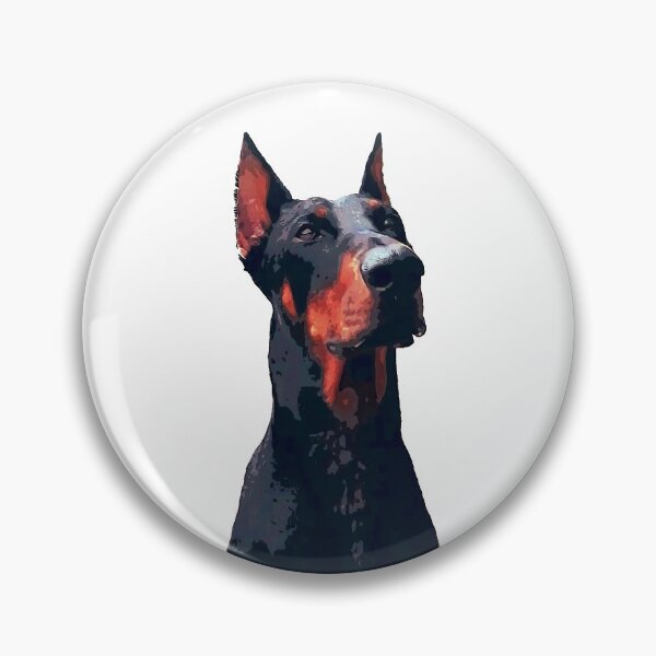 Item preview, Doberman Dog Dobermann Pinscher designed and sold by ElegantCat.