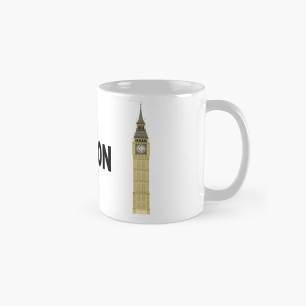 Clock Tower double Mug classique