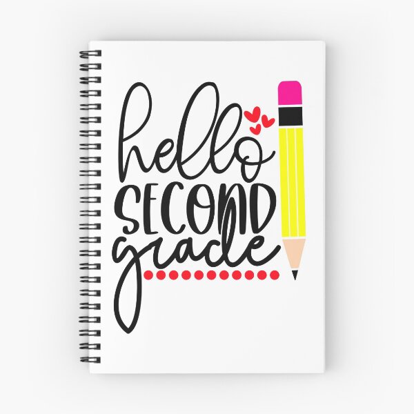 Item preview, Hello second grade designed and sold by purpleblobart.