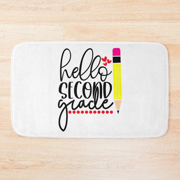 Item preview, Hello second grade designed and sold by purpleblobart.