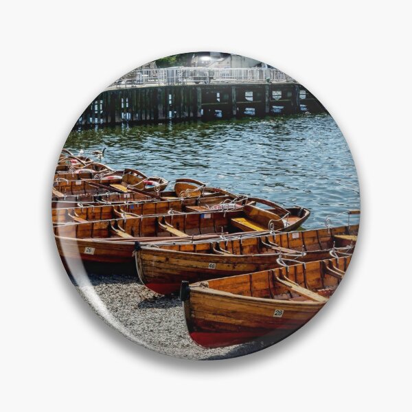 Item preview, Rowing boats lined up on Windermere designed and sold by Frank  Irwin.