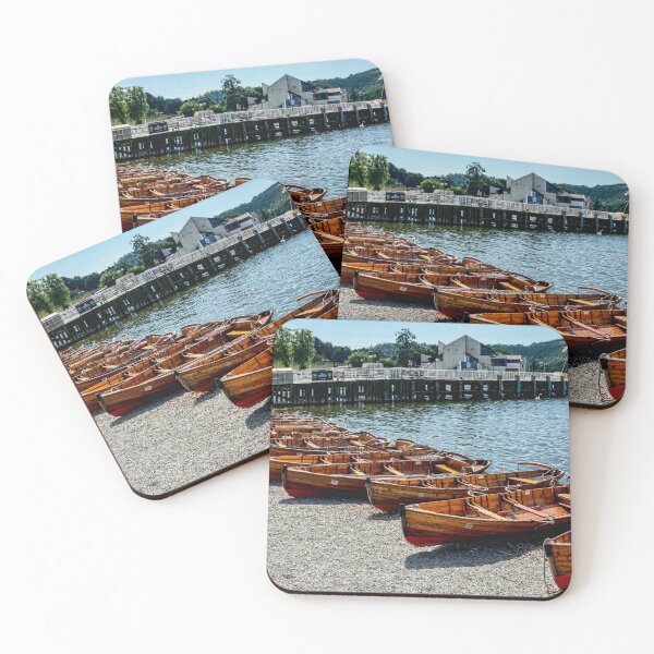 Item preview, Rowing boats lined up on Windermere designed and sold by Frank  Irwin.
