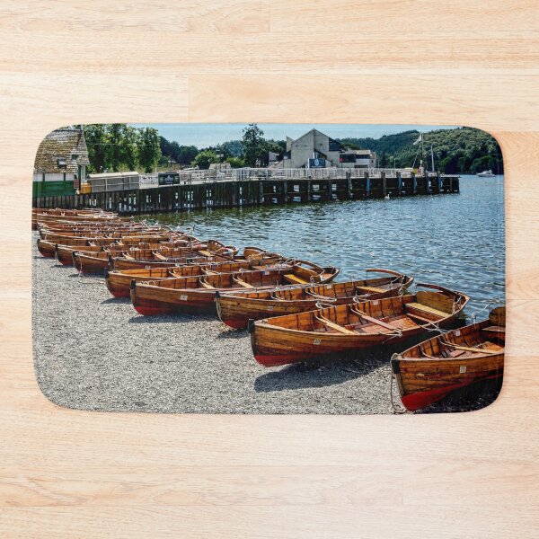 Item preview, Rowing boats lined up on Windermere designed and sold by Frank  Irwin.