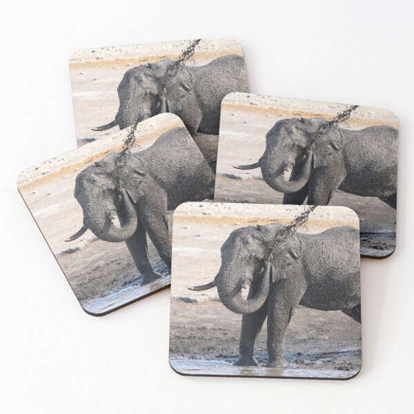 Item preview, Elephant mud-bath designed and sold by AnthonyZed.