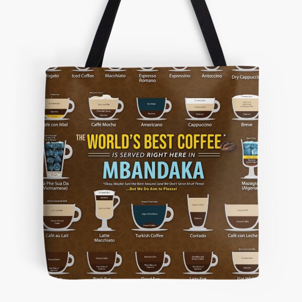 Item preview, Mbandaka, Democratic Republic of the Congo, Équateur Coffee Types Chart designed and sold by Coffee-Meme.
