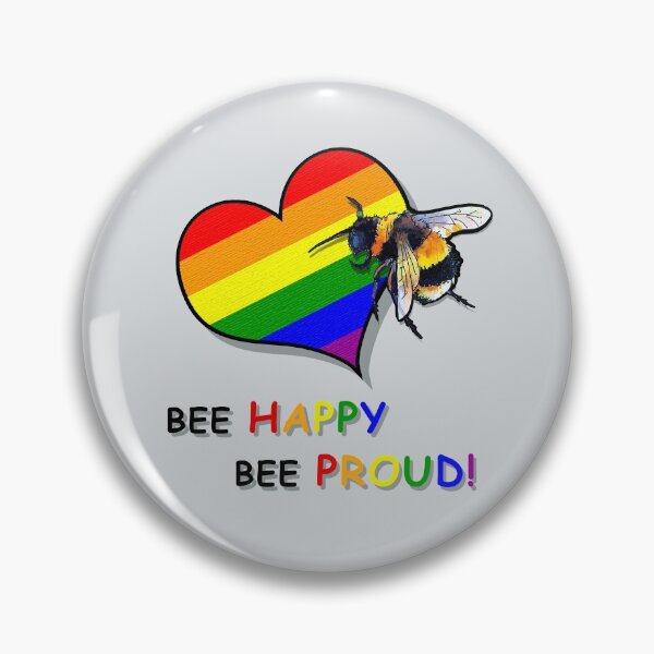 Item preview, Bee Happy, Bee Proud. designed and sold by AndrewAlanArt.