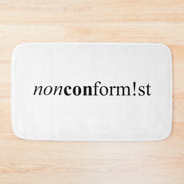 Item preview, nonconformist | Typography designed and sold by rsty11.