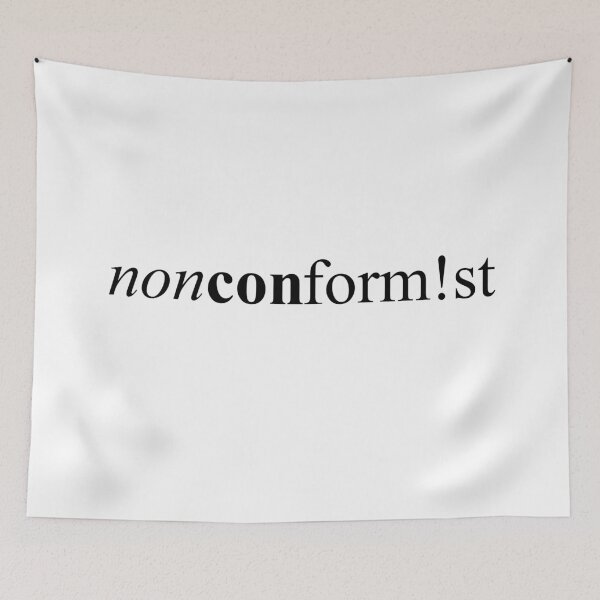 Item preview, nonconformist | Typography designed and sold by rsty11.