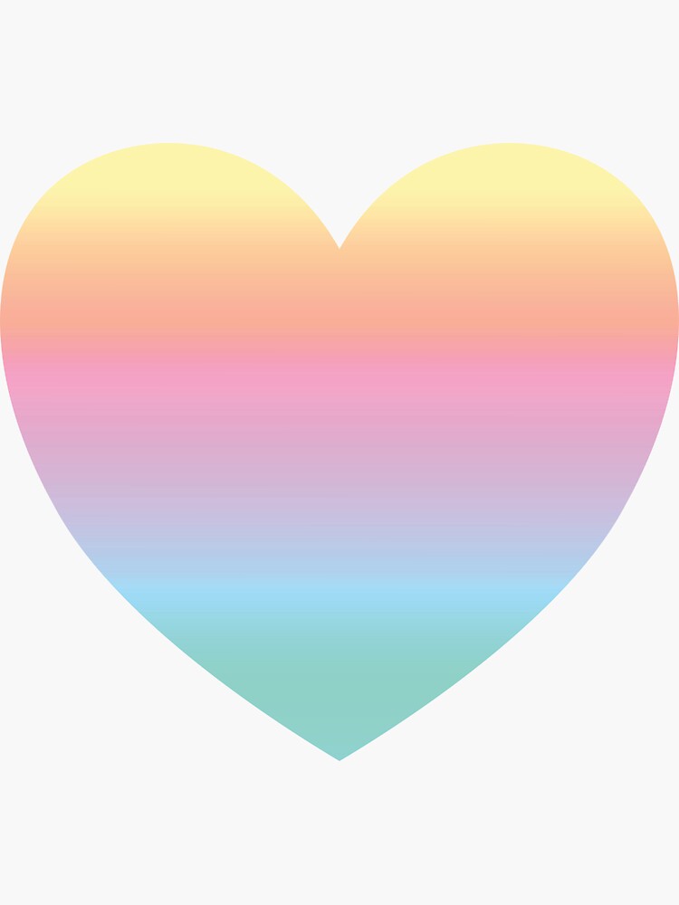 Rainbow Ombre Gradient Sticker For Sale By Amelioration Redbubble