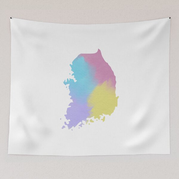 Item preview, South Korea Map | 한국 | Travel | Island | Retro designed and sold by Akinno.