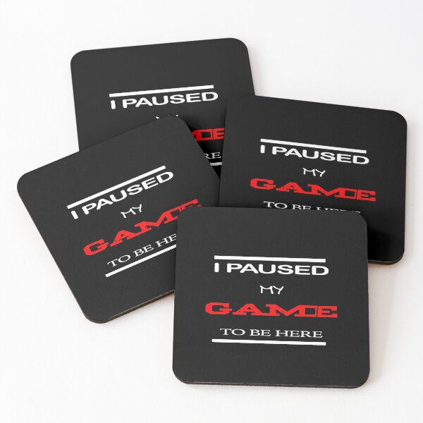 Item preview, PAUSED THE GAME designed and sold by joy81.