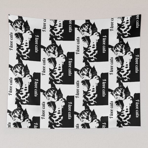 Item preview, I love cats designed and sold by Iail Ioa.