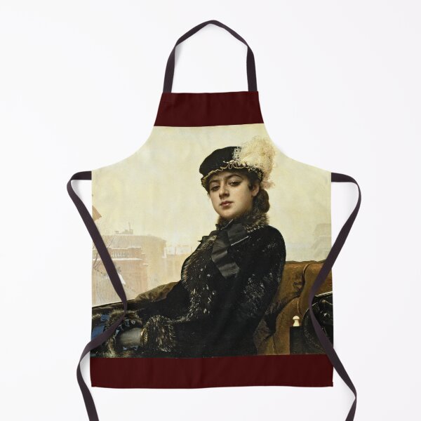 Item preview, Ivan Kramskoy - Portrait Of An Unknown Woman designed and sold by artcenter.