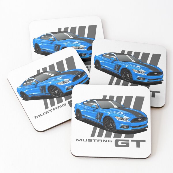 Item preview, Blue Ford Mustang GT designed and sold by idrdesign.