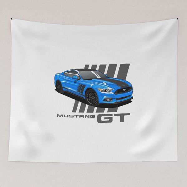 Item preview, Blue Ford Mustang GT designed and sold by idrdesign.