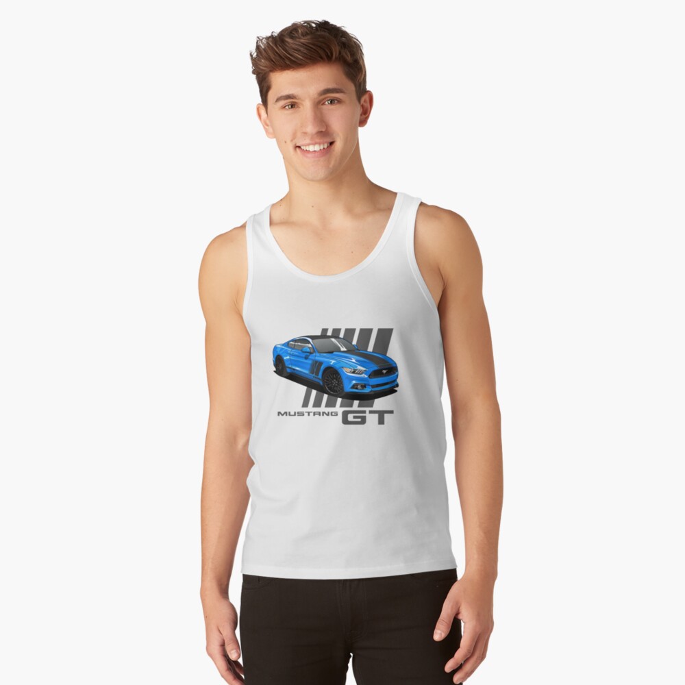 Blue Ford Mustang idrdesign | Redbubble Sale for by GT\