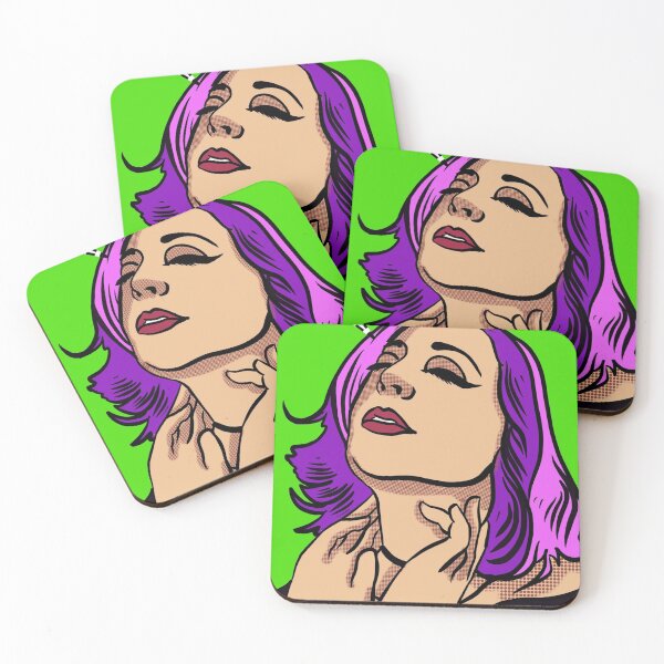 Item preview, Gothic girl pop art designed and sold by Dave1974.